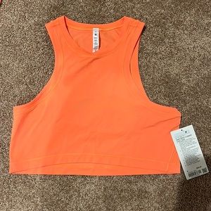 Open-Back Cropped Train Tank